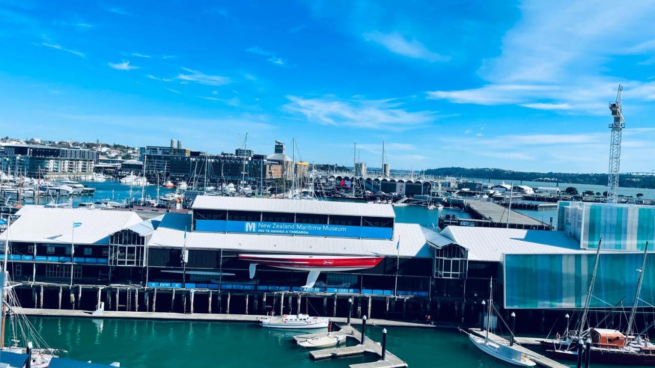 New Waterfront Penthouse On Princes Wharf With Harbor View! The Heart Of Auckland City! Free Parking! Ngoại thất bức ảnh