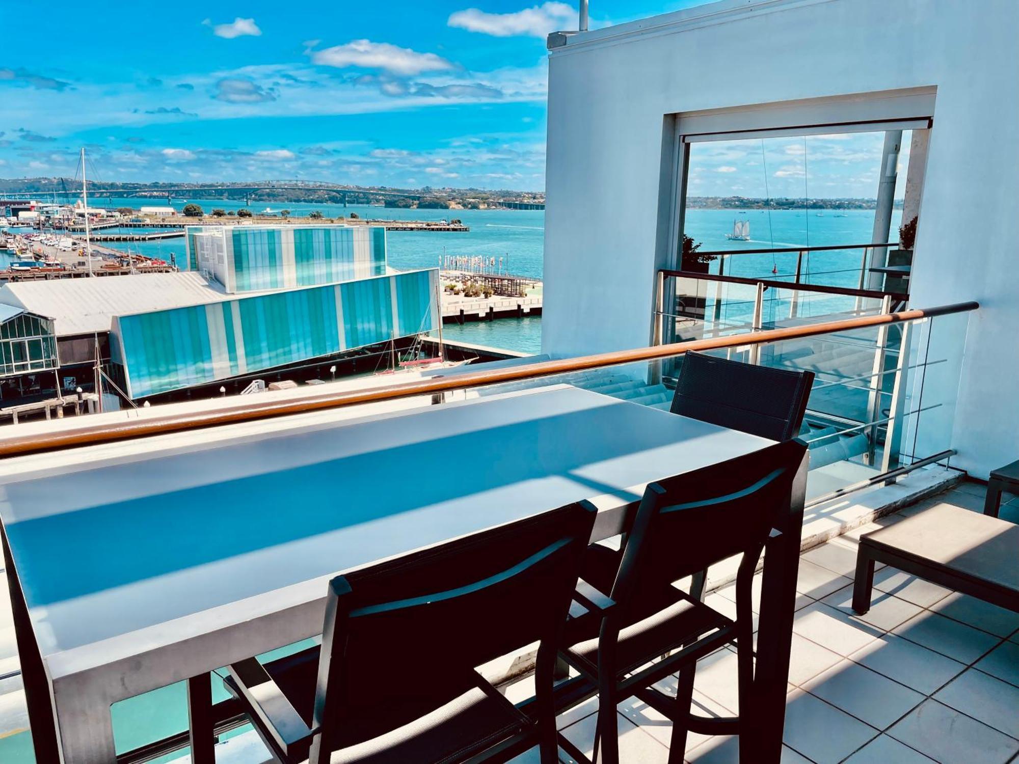 New Waterfront Penthouse On Princes Wharf With Harbor View! The Heart Of Auckland City! Free Parking! Ngoại thất bức ảnh